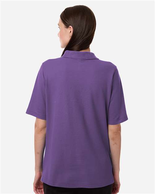 Harriton-M105W-Women's Maverick CVC Pique Polo - Image 40