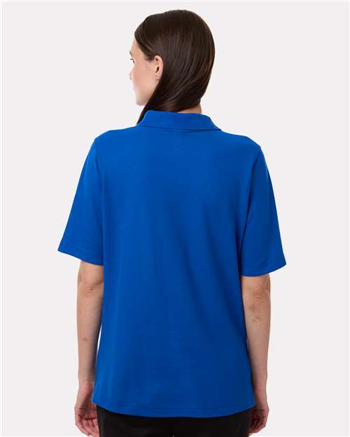 Harriton-M105W-Women's Maverick CVC Pique Polo - Image 43