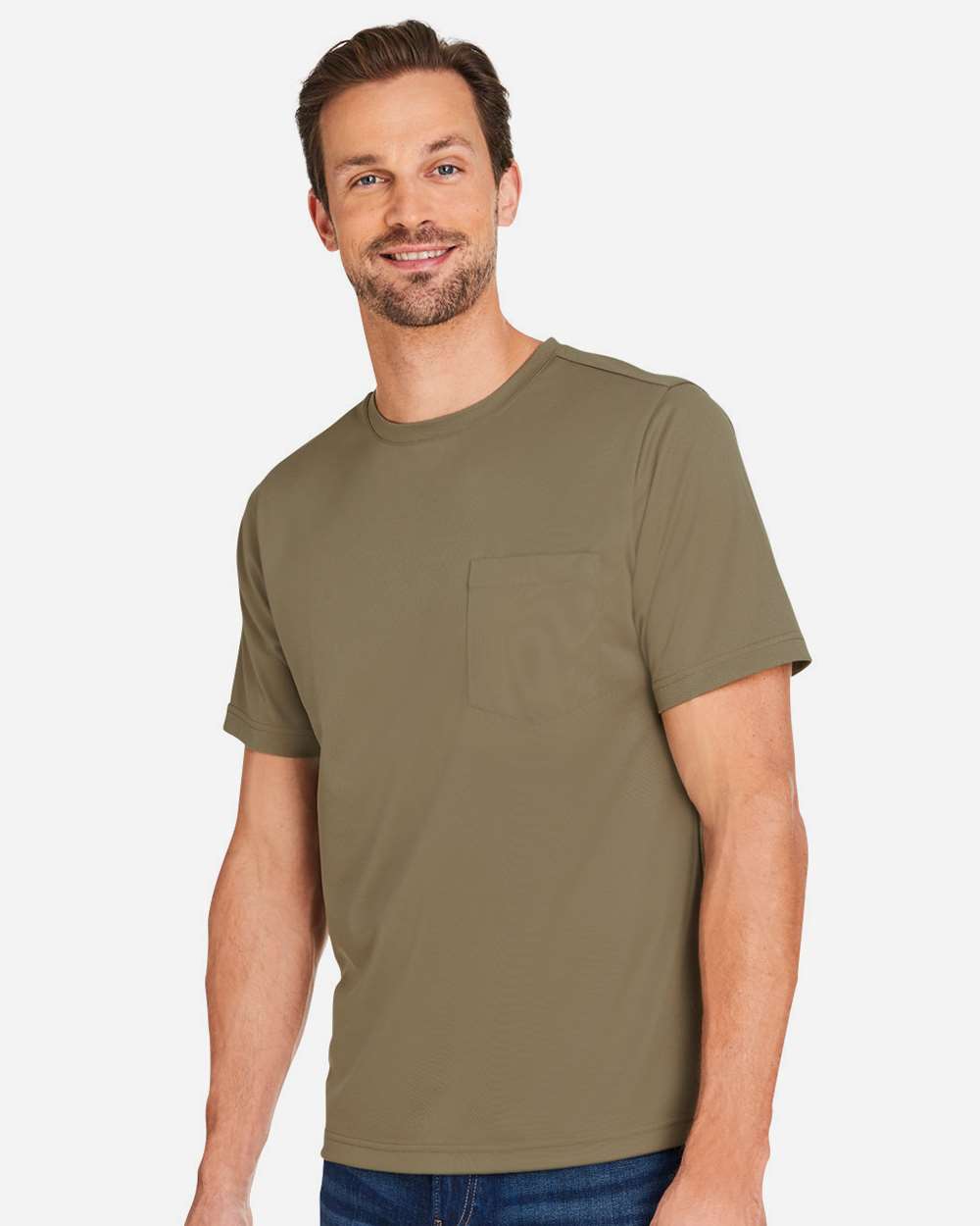Harriton-M118-Unisex Charge Snag and Soil Protect T-Shirt - Image 12