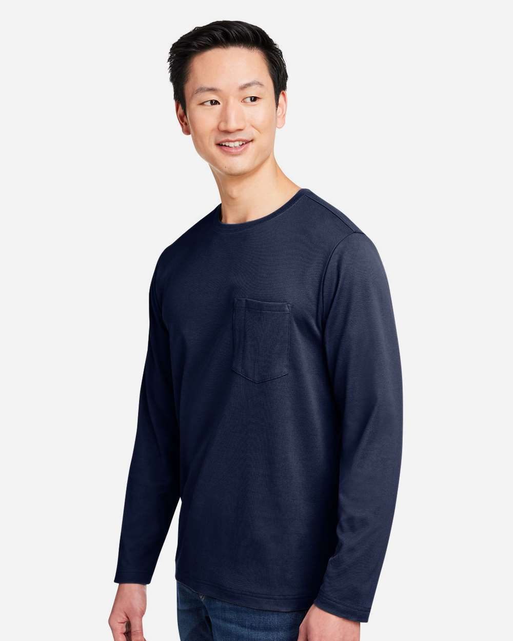Harriton-M118L-Unisex Charge Snag and Soil Protect Long Sleeve T-Shirt - Image 24