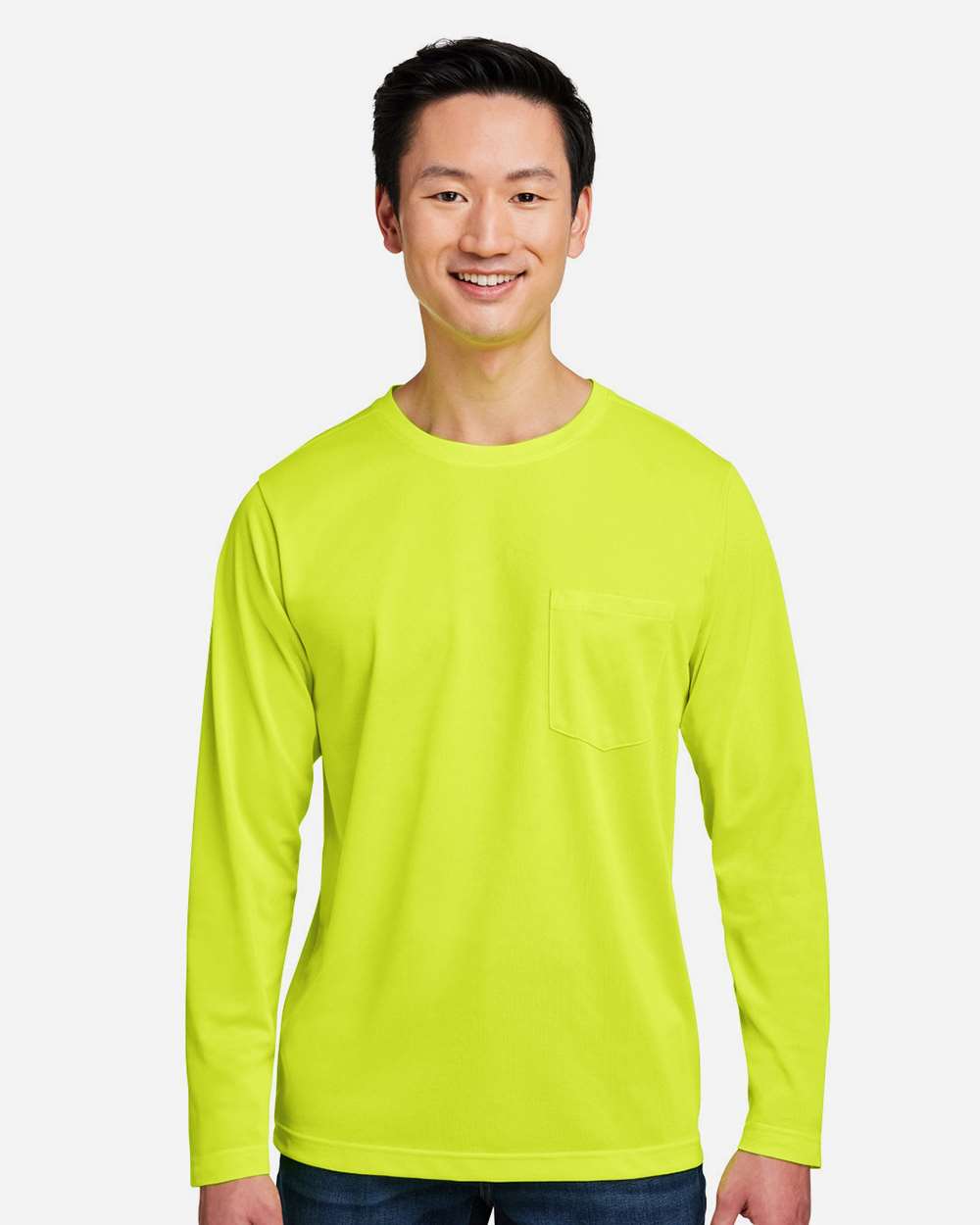 Harriton-M118L-Unisex Charge Snag and Soil Protect Long Sleeve T-Shirt - Image 29