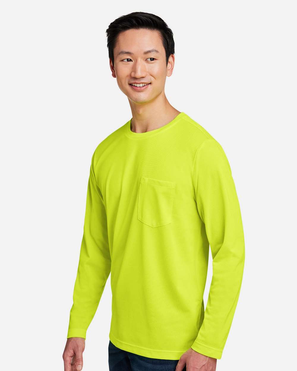 Harriton-M118L-Unisex Charge Snag and Soil Protect Long Sleeve T-Shirt - Image 30