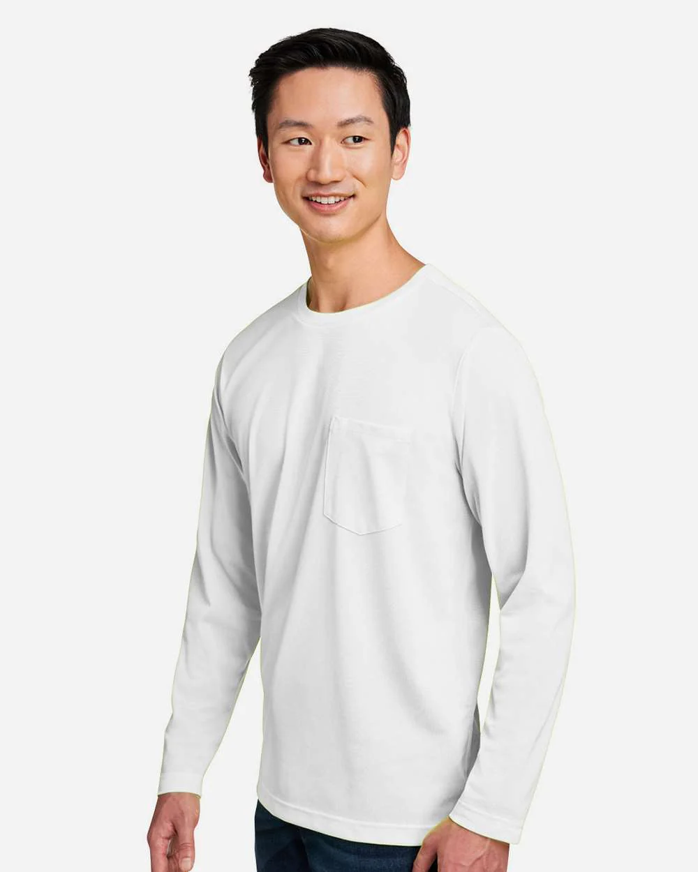 Harriton-M118L-Unisex Charge Snag and Soil Protect Long Sleeve T-Shirt - Image 36