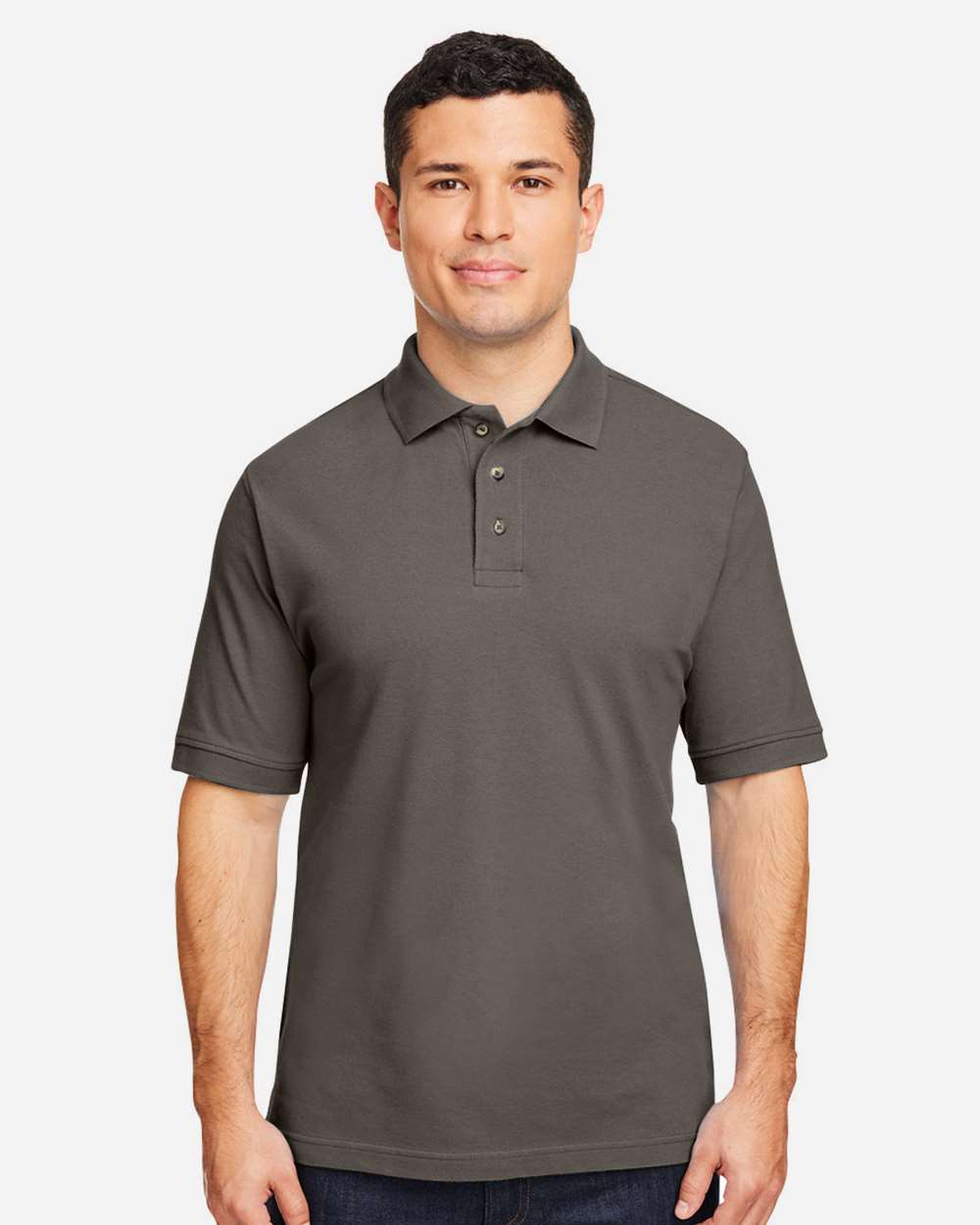 Harriton-M200-Men's Pique Polo - Image 11