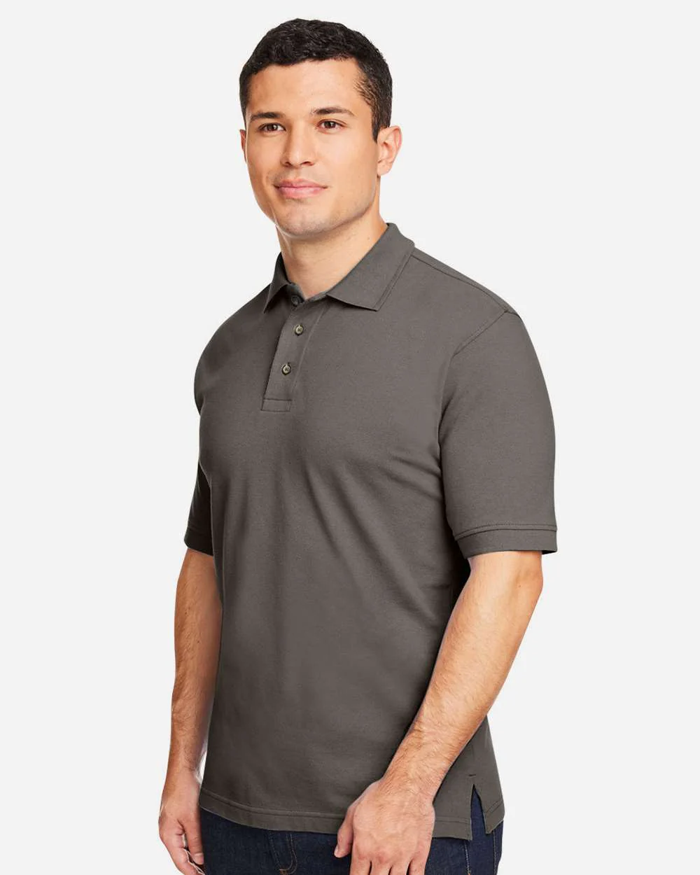 Harriton-M200-Men's Pique Polo - Image 12