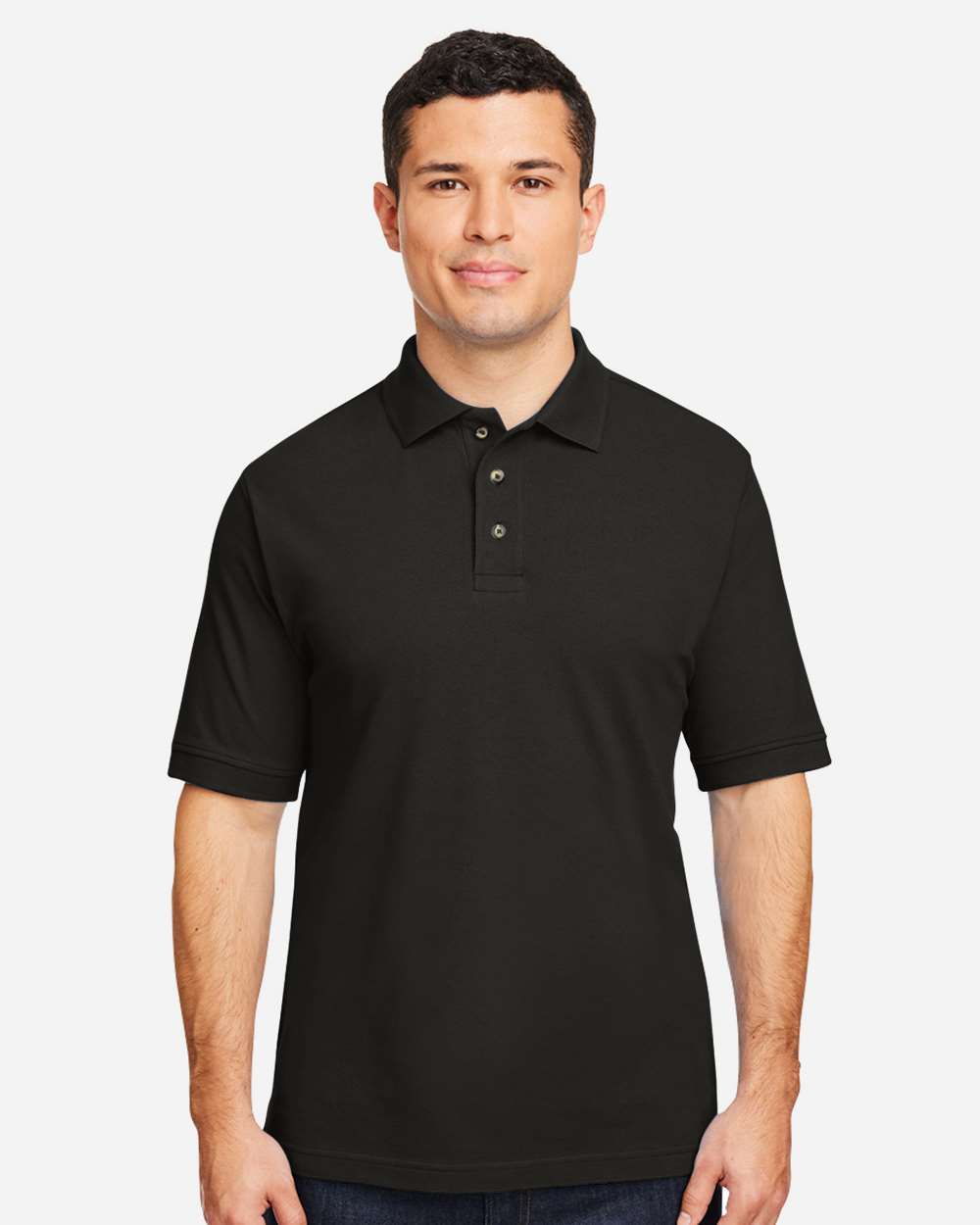 Harriton-M200-Men's Pique Polo - Image 4