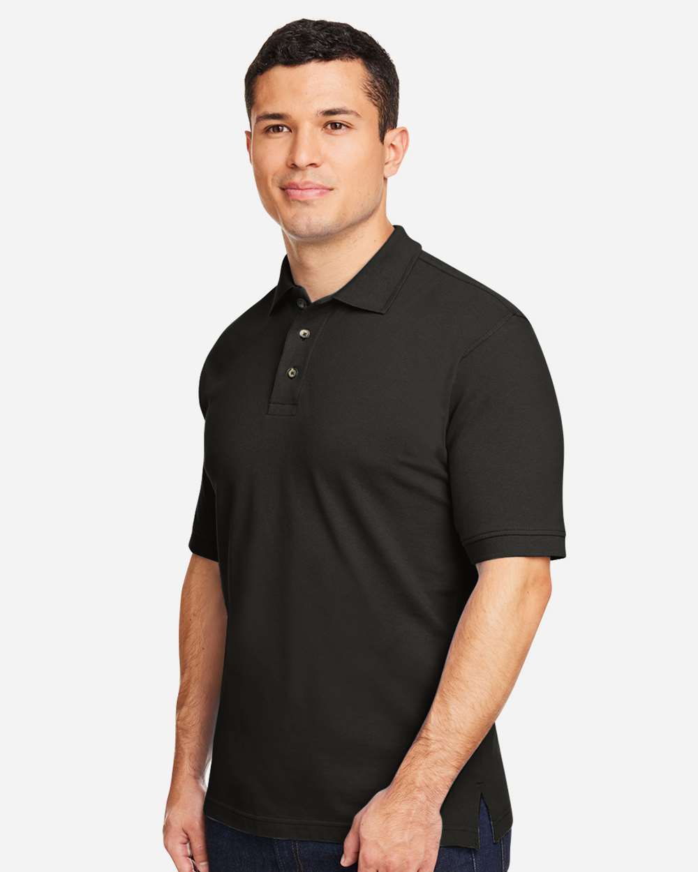 Harriton-M200-Men's Pique Polo - Image 5