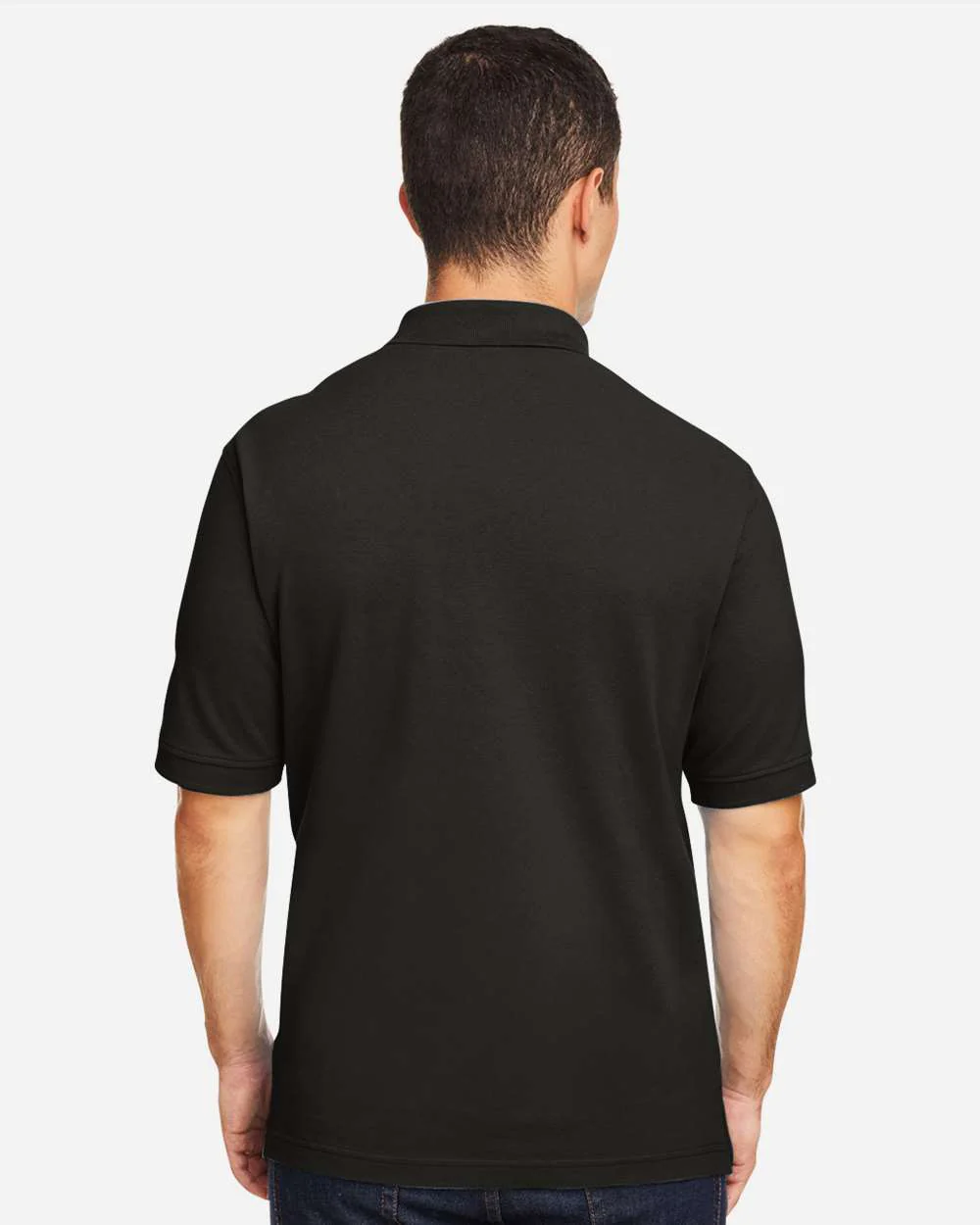 Harriton-M200-Men's Pique Polo - Image 6
