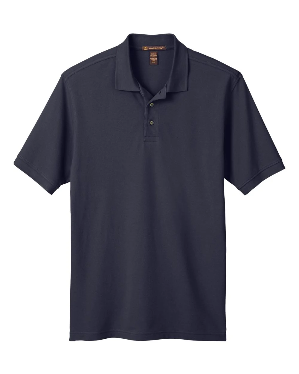 Harriton-M200T-Men's Tall Cotton Pique Polo - Image 12
