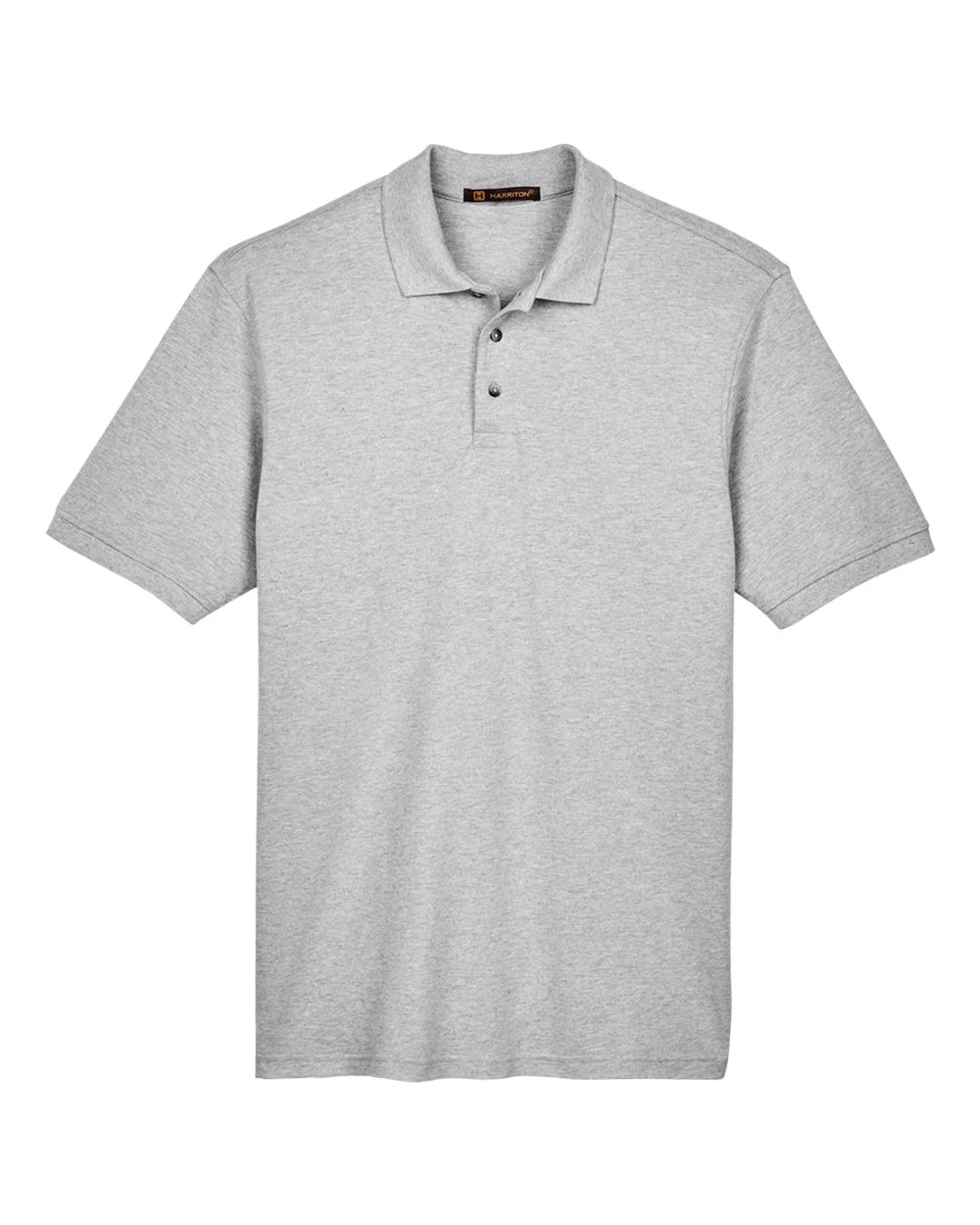 Harriton-M200T-Men's Tall Cotton Pique Polo - Image 7