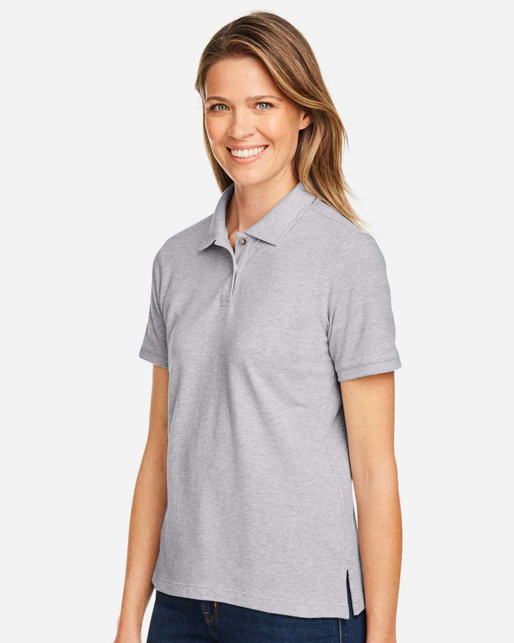 Harriton-M200W-Women's Cotton Polo - Image 18