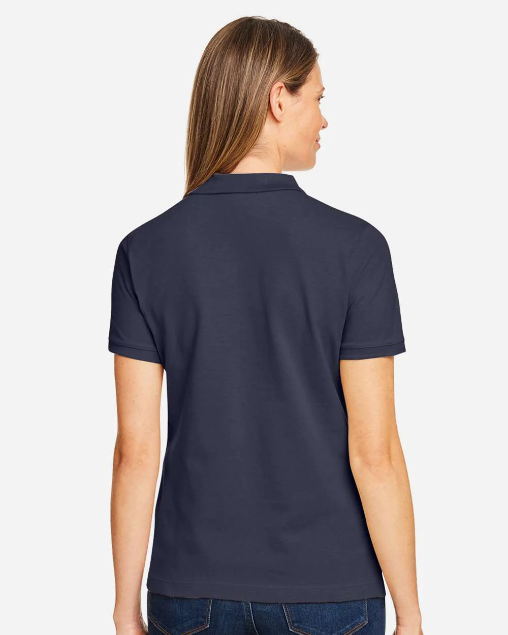 Harriton-M200W-Women's Cotton Polo - Image 25