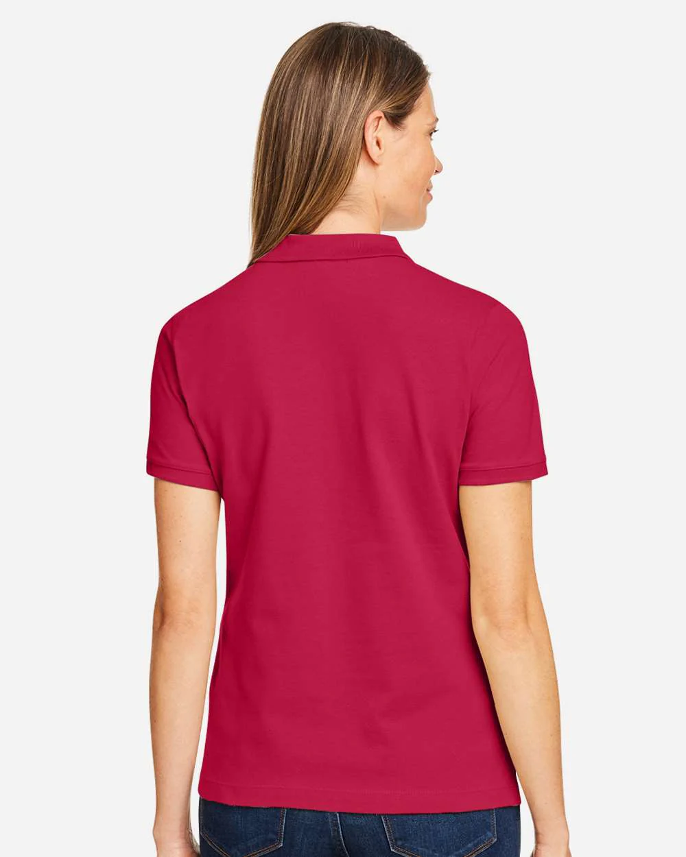 Harriton-M200W-Women's Cotton Polo - Image 31