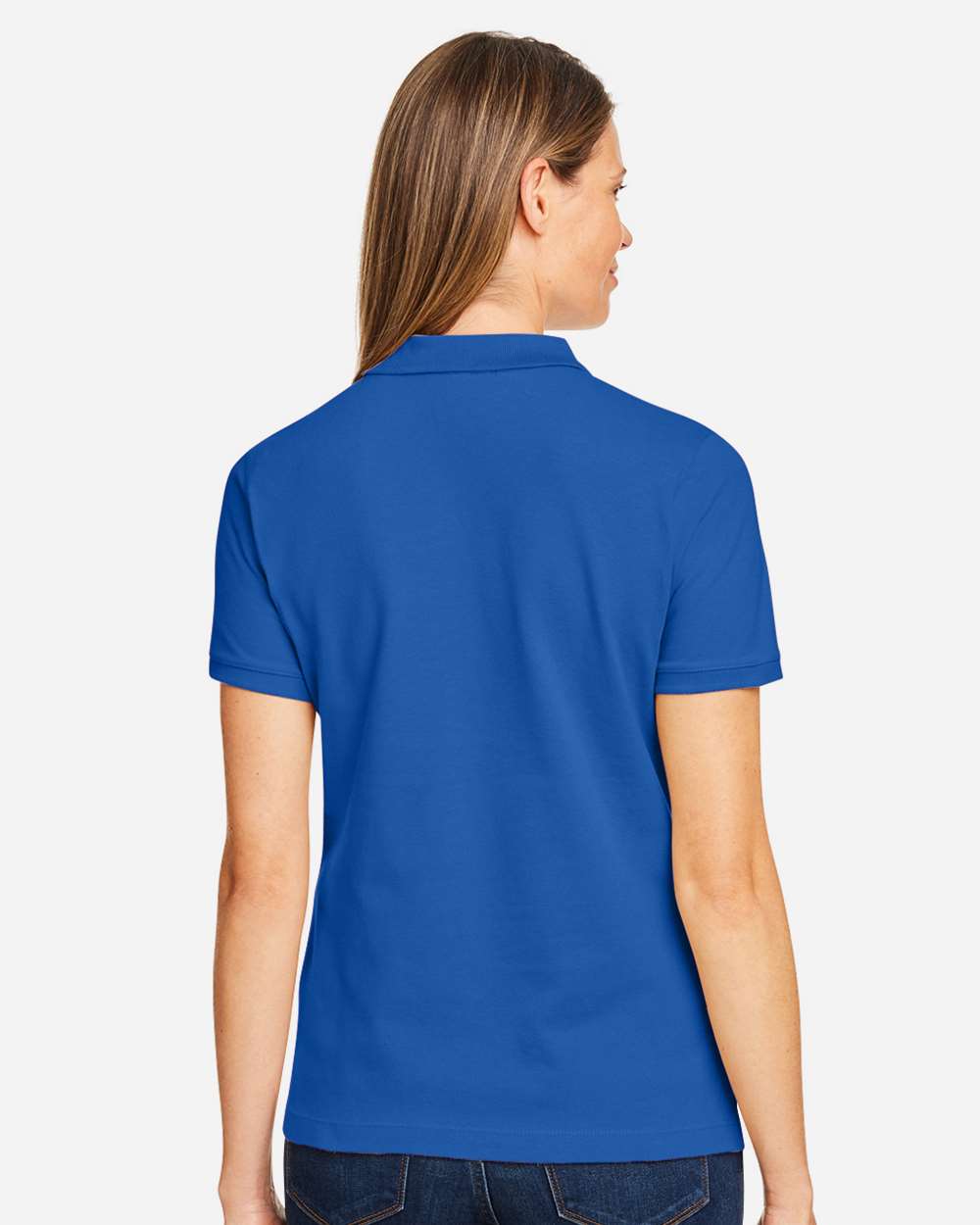 Harriton-M200W-Women's Cotton Polo - Image 37