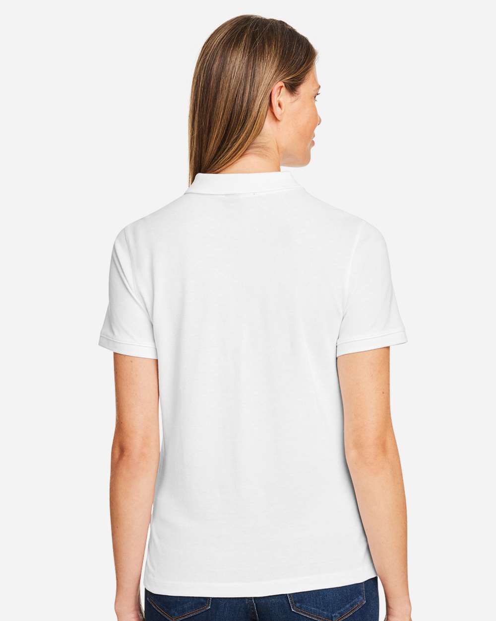 Harriton-M200W-Women's Cotton Polo - Image 43