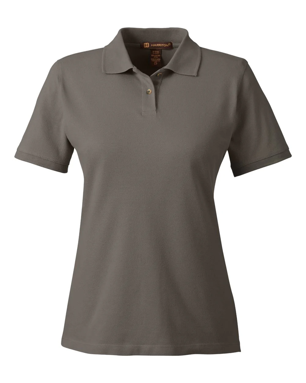 Harriton-M200W-Women's Cotton Polo - Image 8