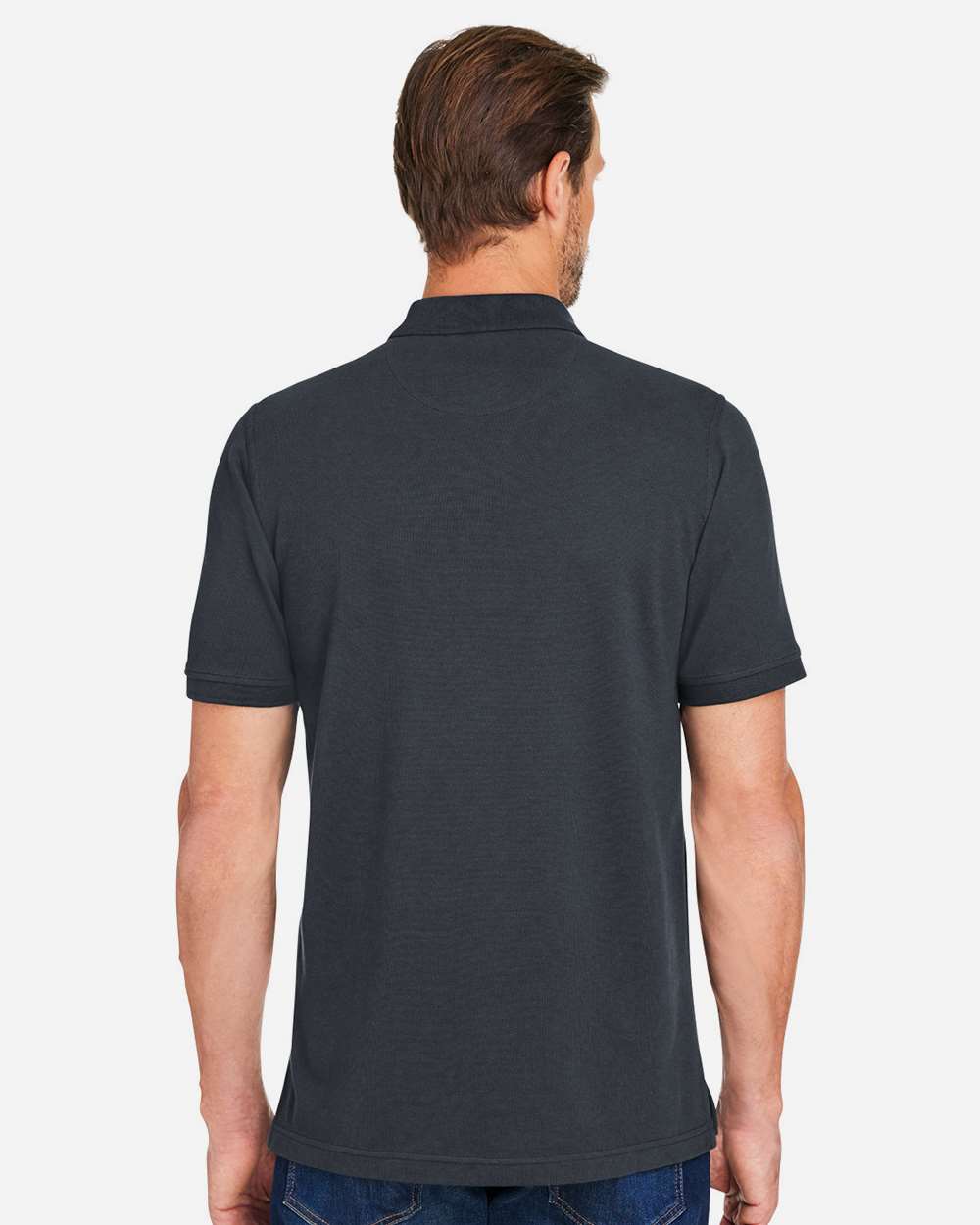 Harriton-M205-Men's Valiant Cotton Snag Protect Polo - Image 13