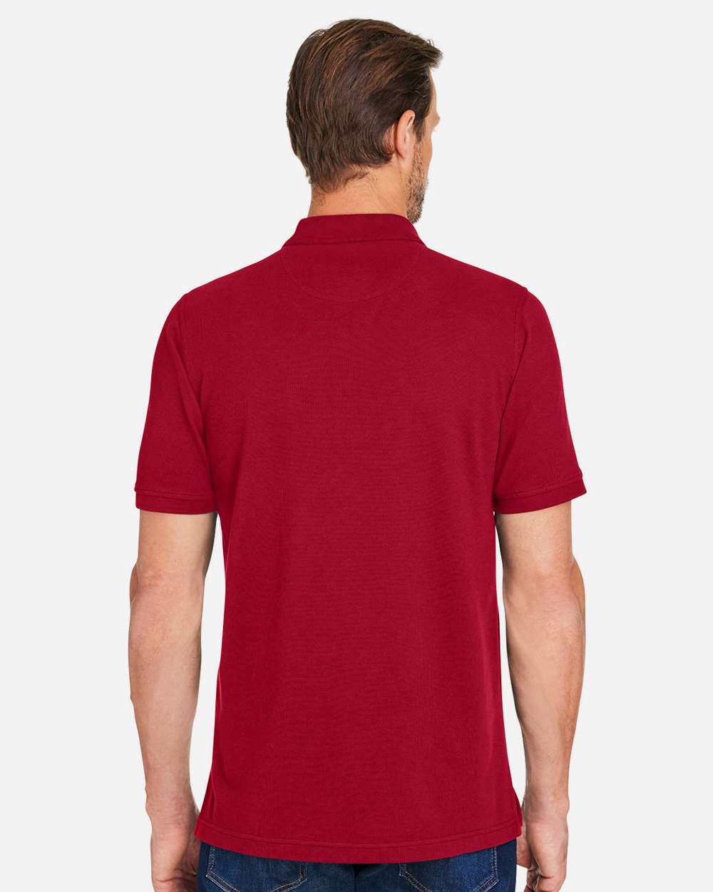 Harriton-M205-Men's Valiant Cotton Snag Protect Polo - Image 25