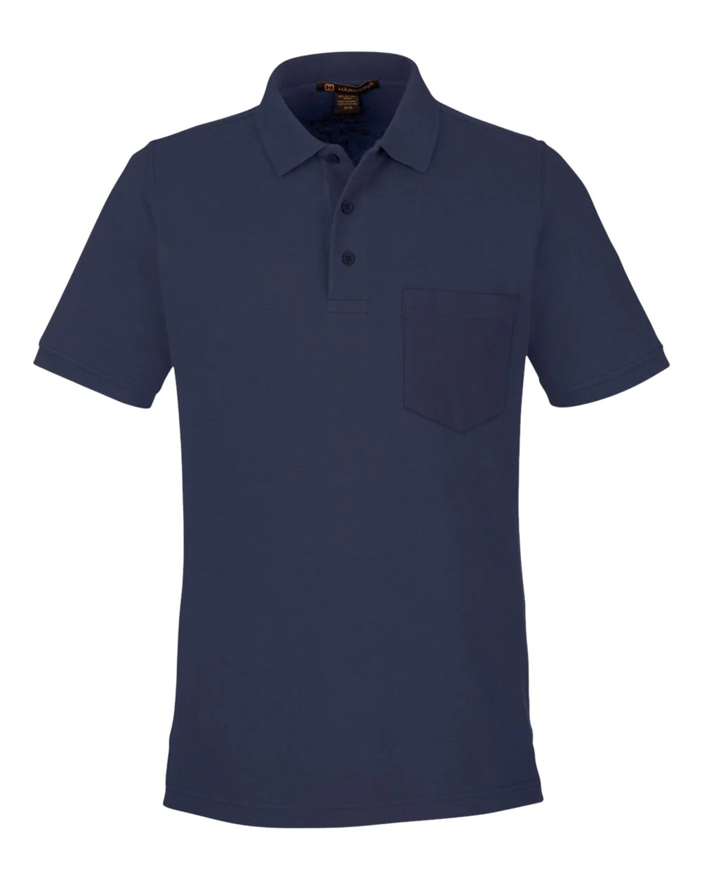 Harriton-M205P-Men's Valiant Cotton Snag Protect Pocket Polo - Image 14
