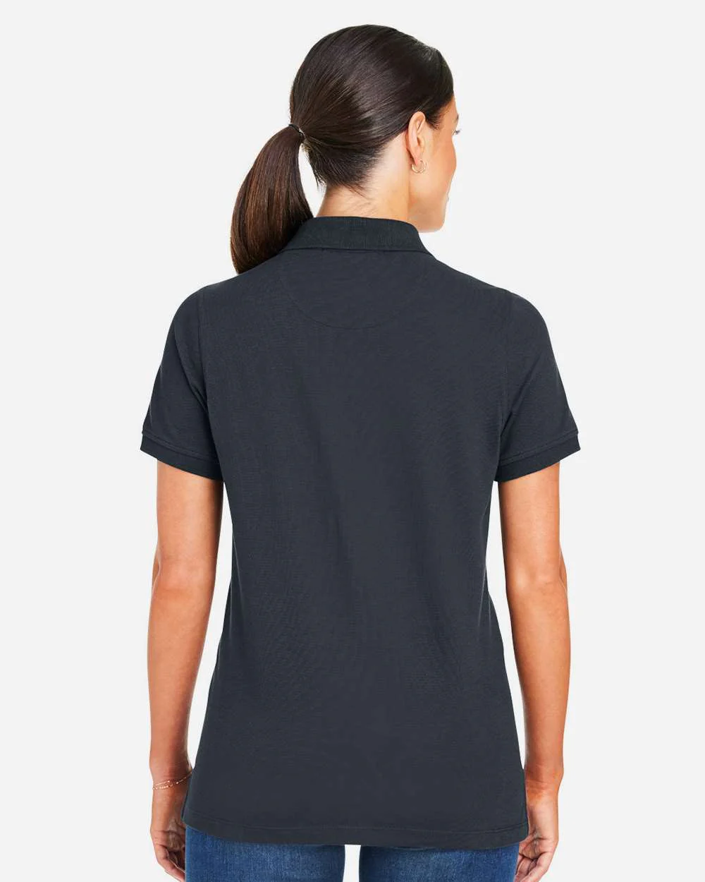 Harriton-M205W-Women's Valiant Cotton Snag Protect Polo - Image 13