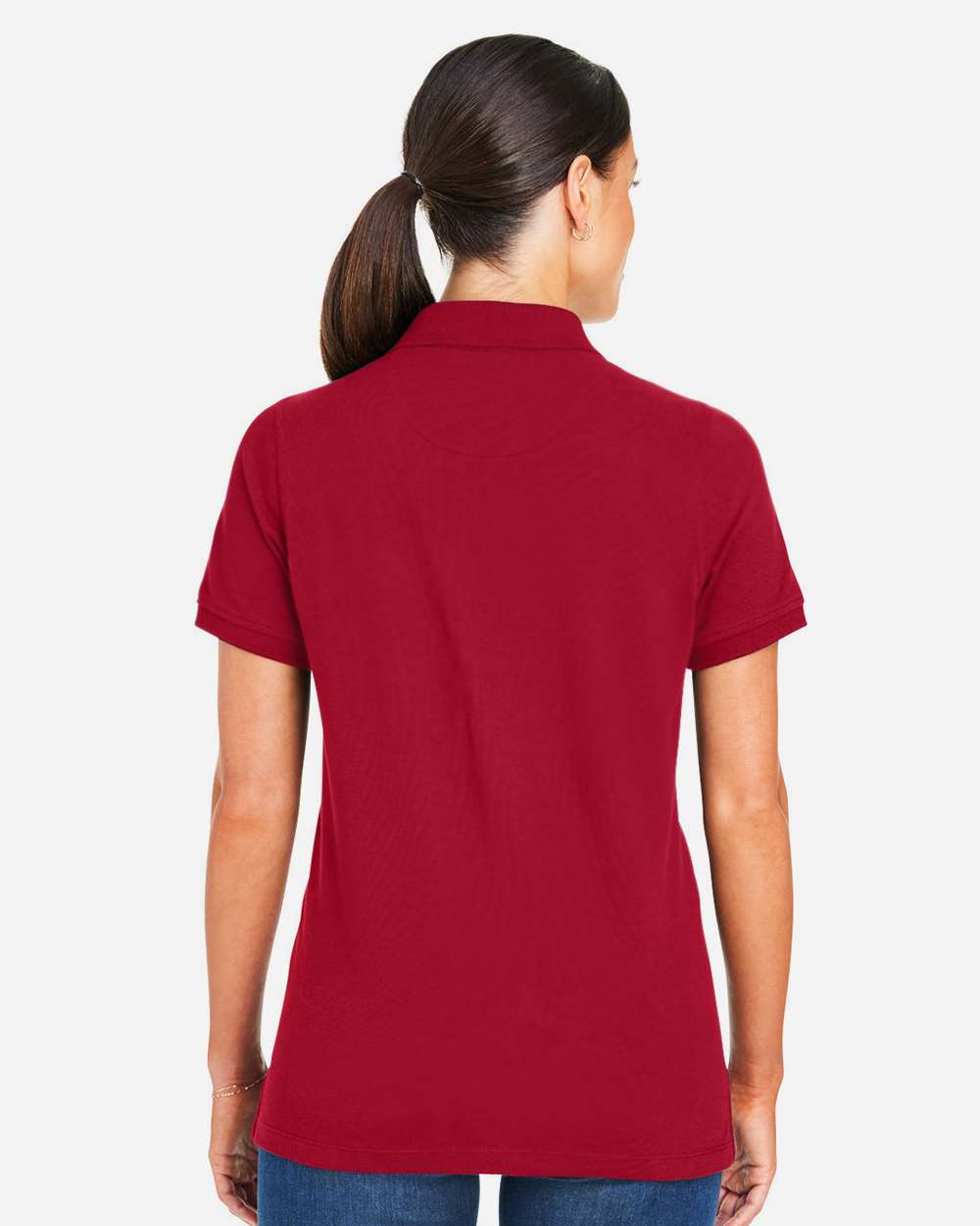 Harriton-M205W-Women's Valiant Cotton Snag Protect Polo - Image 25
