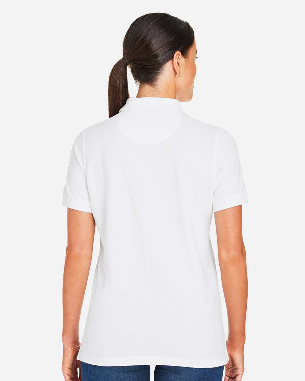 Harriton-M205W-Women's Valiant Cotton Snag Protect Polo - Image 37