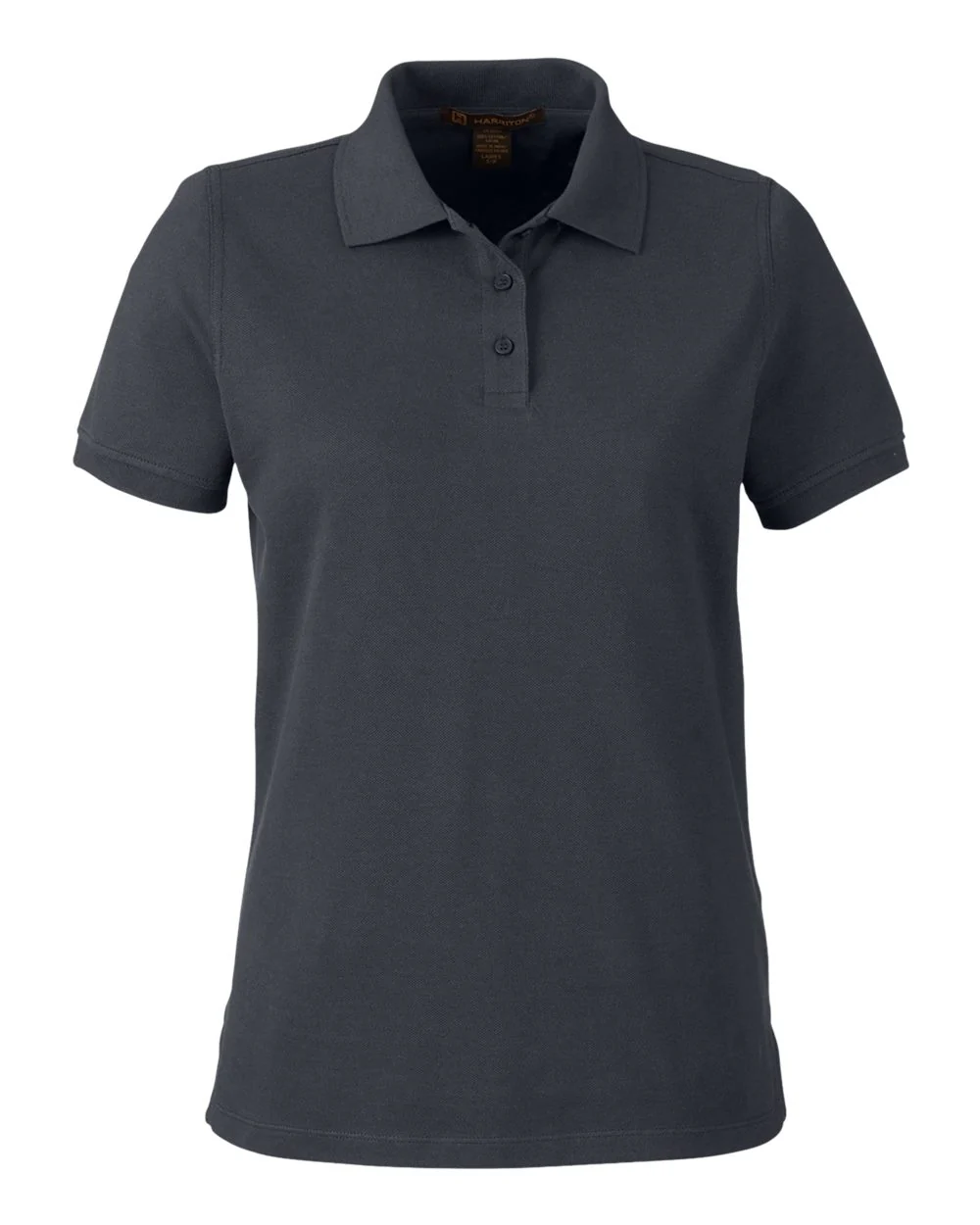 Harriton-M205W-Women's Valiant Cotton Snag Protect Polo - Image 8