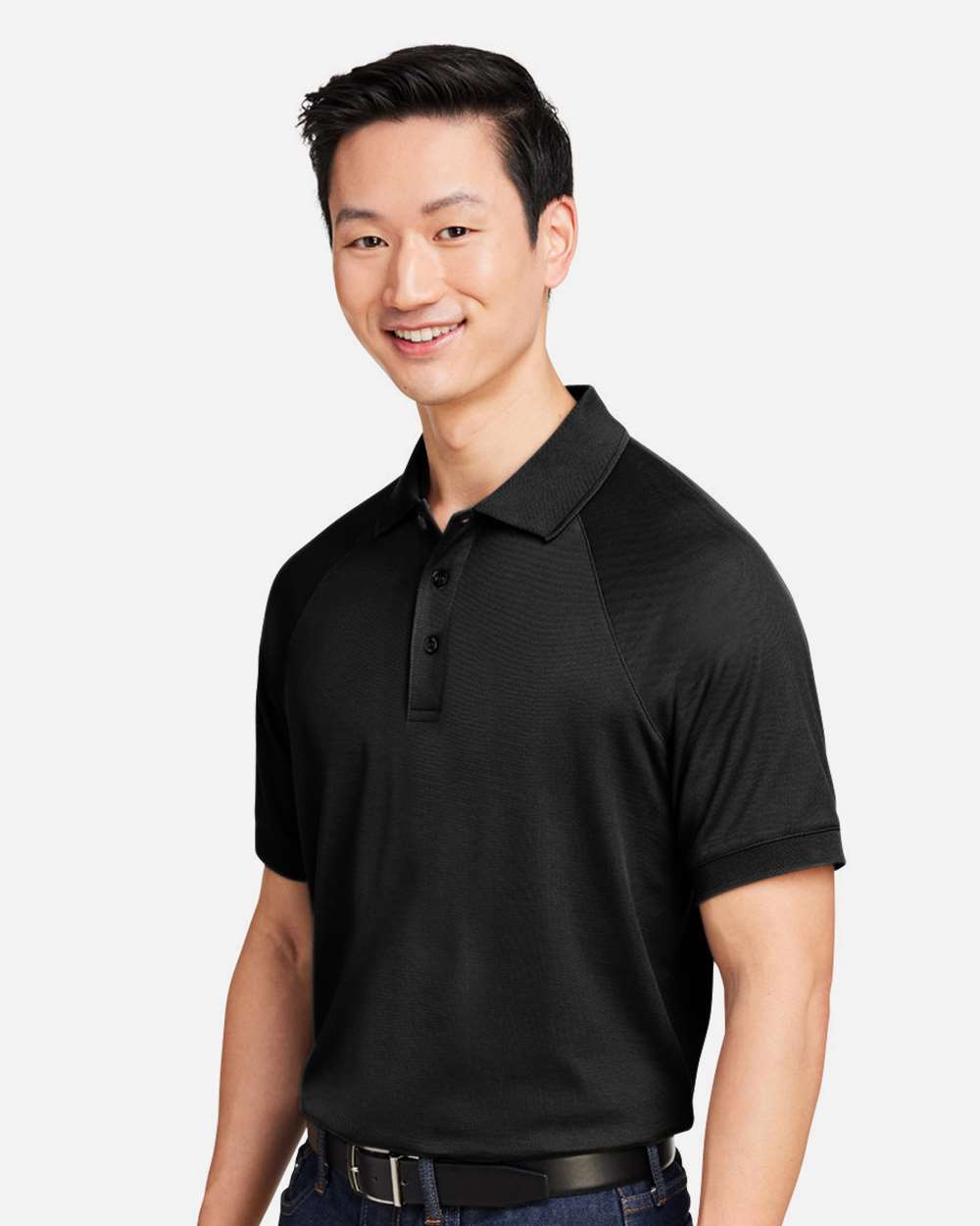 Harriton-M208-Men's Charge Snag and Soil Protect Polo - Image 5