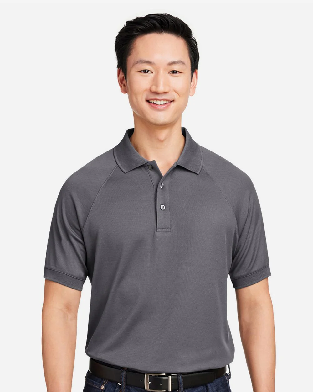 Harriton-M208-Men's Charge Snag and Soil Protect Polo - Image 7