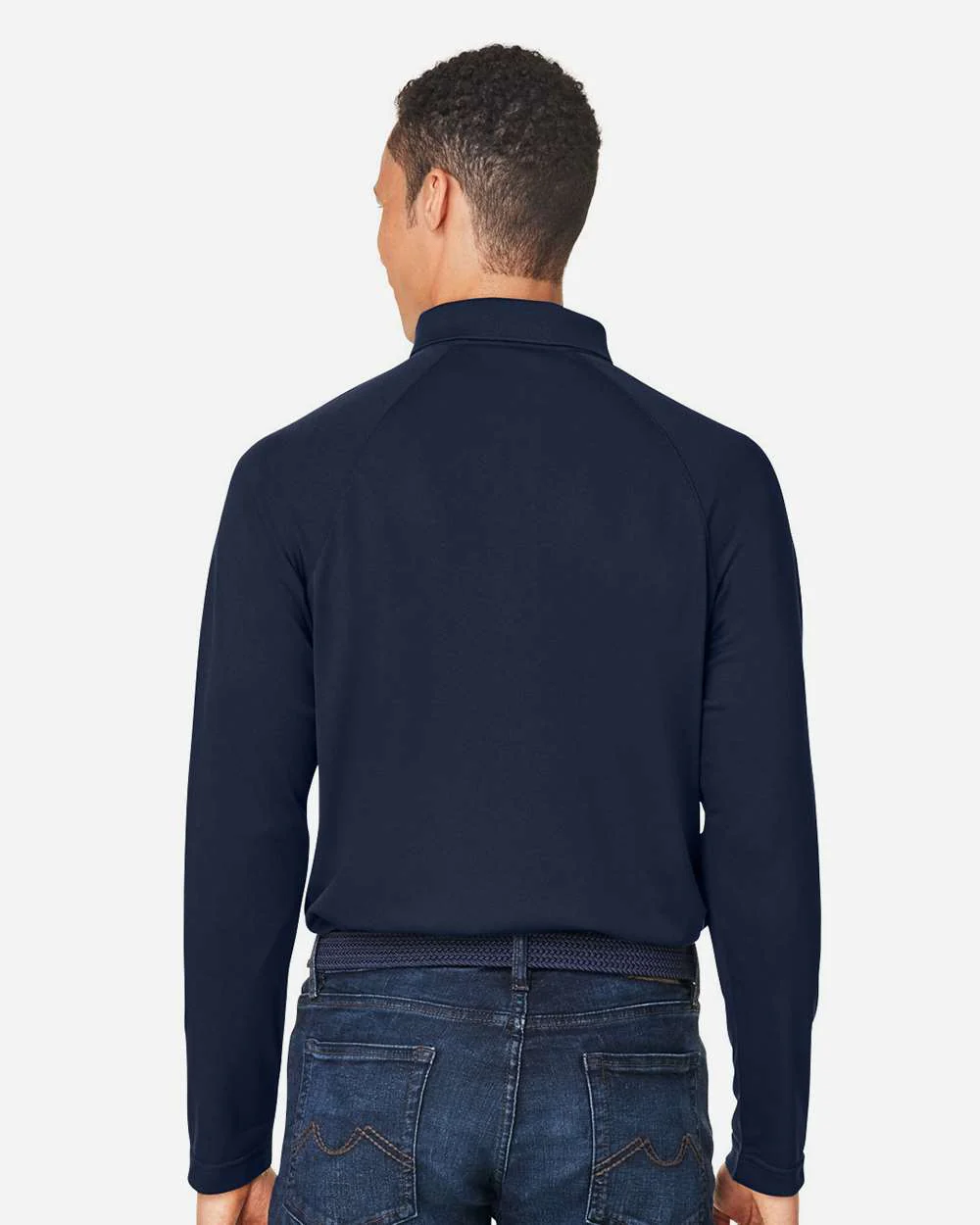 Harriton-M208L-Men's Charge Snag and Soil Protect Long Sleeve Polo - Image 19