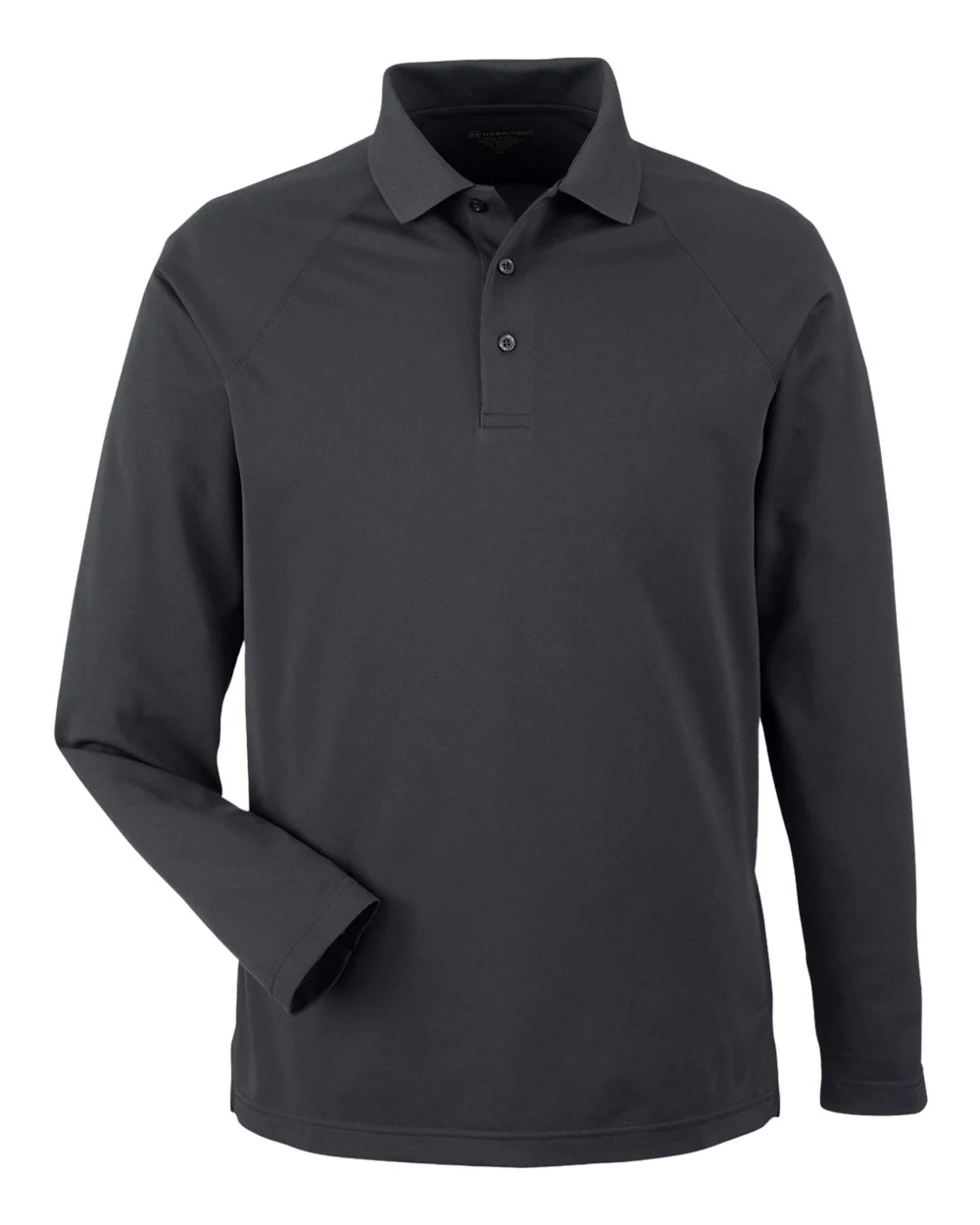 Harriton-M208L-Men's Charge Snag and Soil Protect Long Sleeve Polo - Image 8