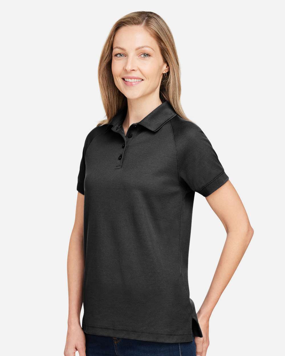 Harriton-M208W-Women's Charge Snag and Soil Protect Polo - Image 5