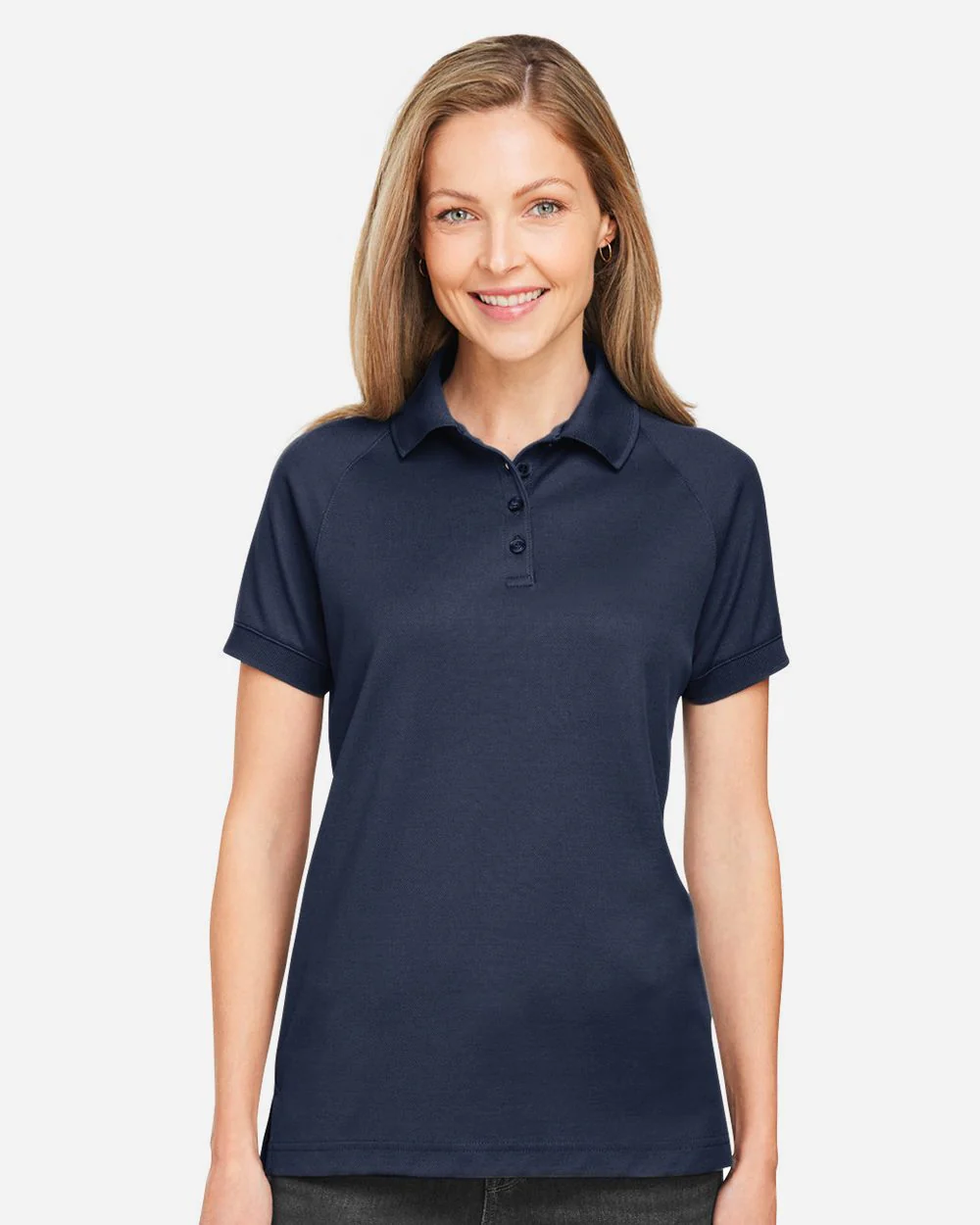 Harriton-M208W-Women's Charge Snag and Soil Protect Polo - Image 7
