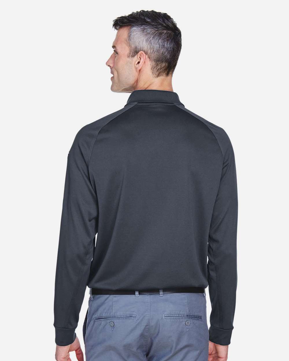 Harriton-M211L-Men's Advantage Long Sleeve Tactical Polo - Image 11