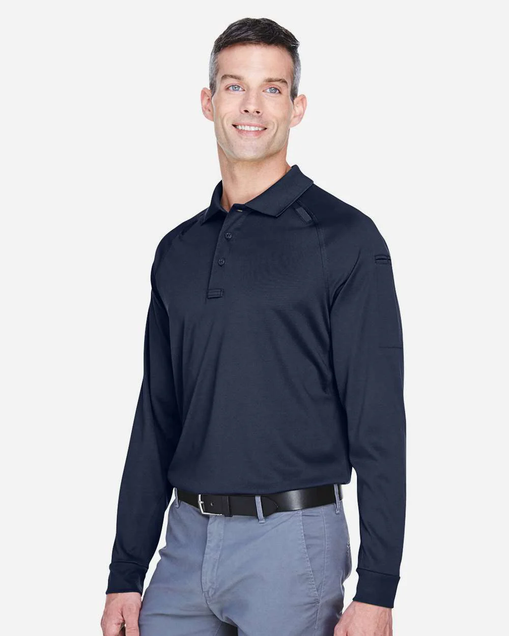 Harriton-M211L-Men's Advantage Long Sleeve Tactical Polo - Image 20