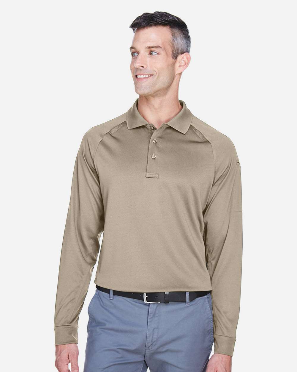 Harriton-M211L-Men's Advantage Long Sleeve Tactical Polo - Image 24