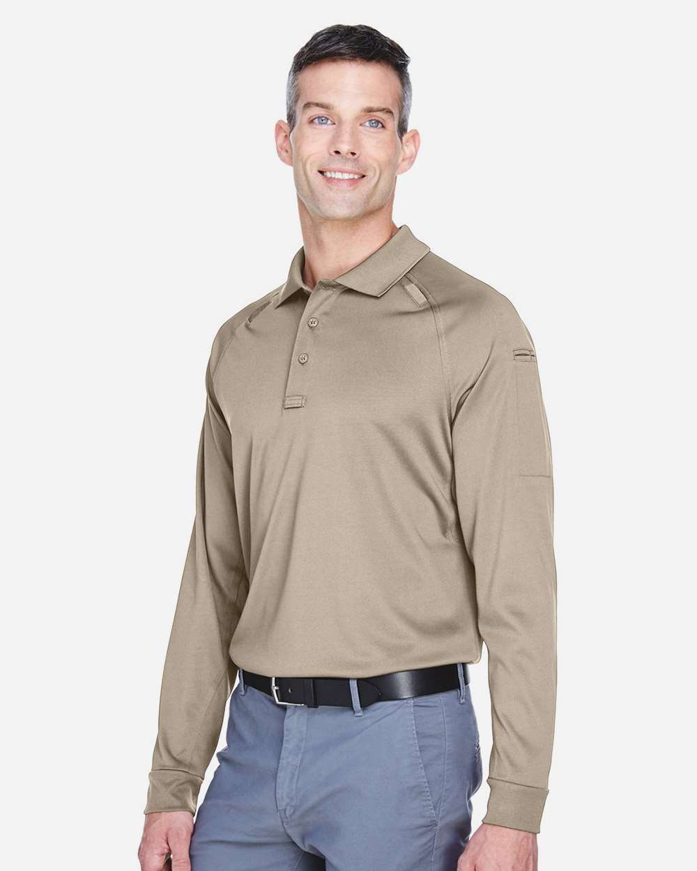 Harriton-M211L-Men's Advantage Long Sleeve Tactical Polo - Image 25