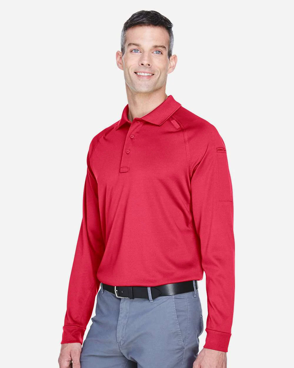 Harriton-M211L-Men's Advantage Long Sleeve Tactical Polo - Image 30