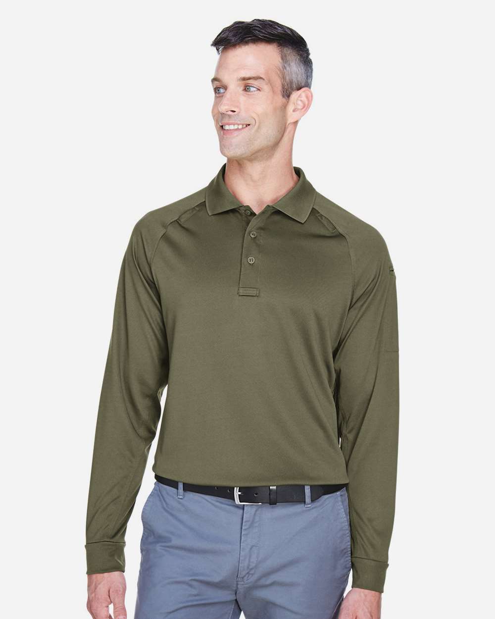 Harriton-M211L-Men's Advantage Long Sleeve Tactical Polo - Image 39