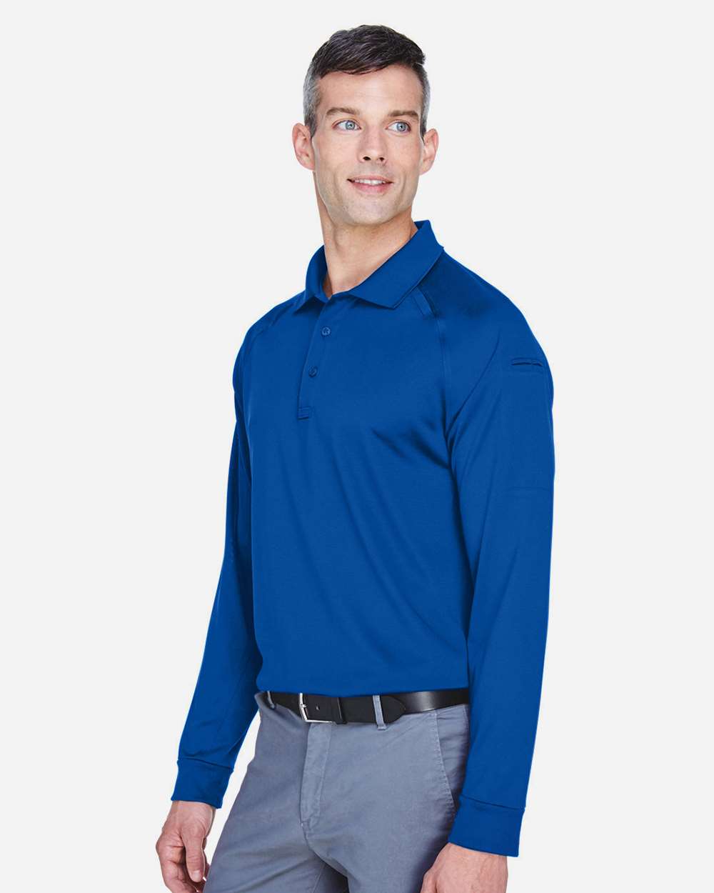 Harriton-M211L-Men's Advantage Long Sleeve Tactical Polo - Image 45