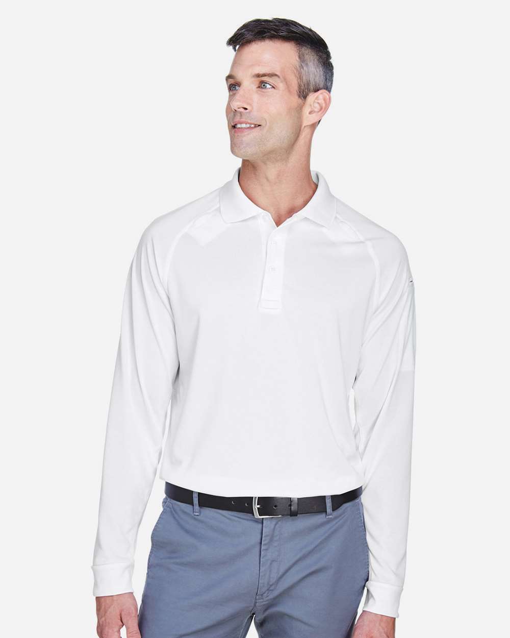 Harriton-M211L-Men's Advantage Long Sleeve Tactical Polo - Image 49