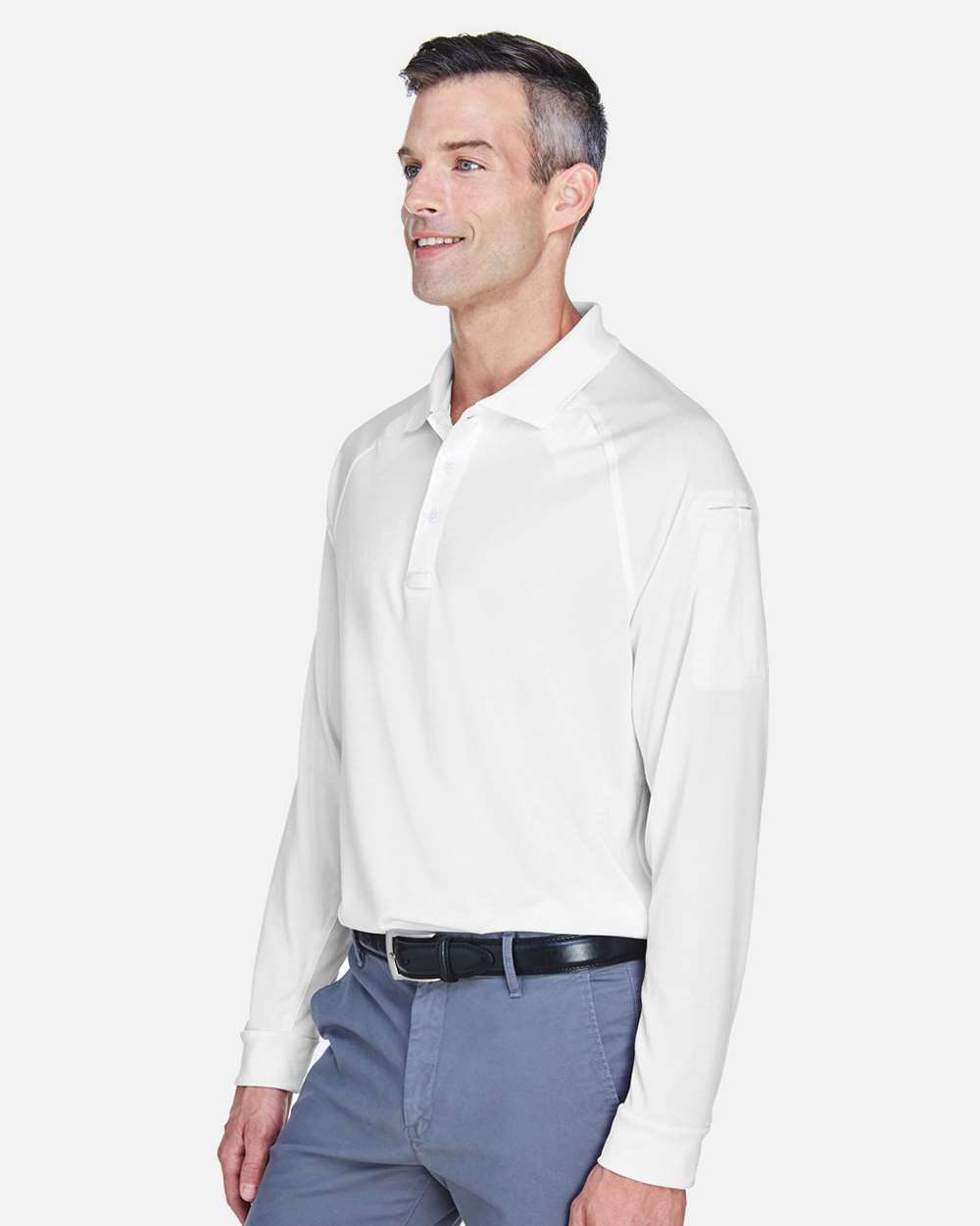Harriton-M211L-Men's Advantage Long Sleeve Tactical Polo - Image 50