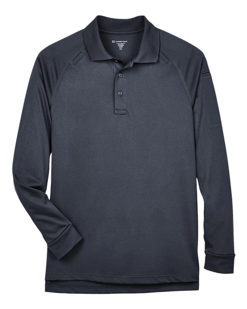 Harriton-M211L-Men's Advantage Long Sleeve Tactical Polo - Image 7