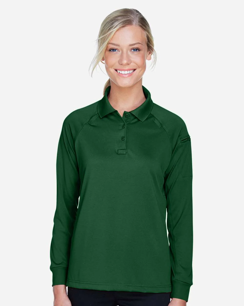Harriton-M211LW-Women's Advantage Long Sleeve Tactical Polo - Image 14