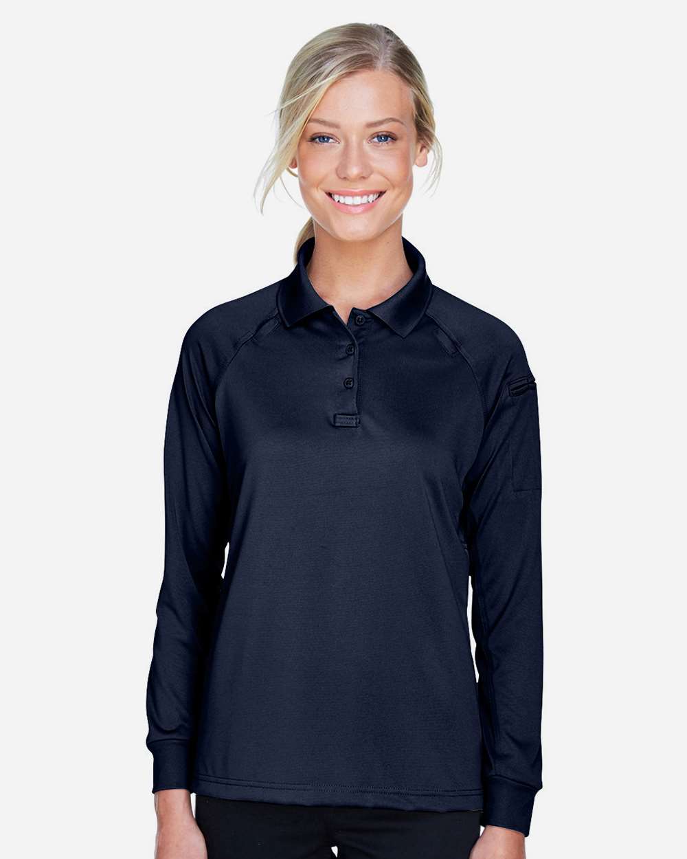 Harriton-M211LW-Women's Advantage Long Sleeve Tactical Polo - Image 19