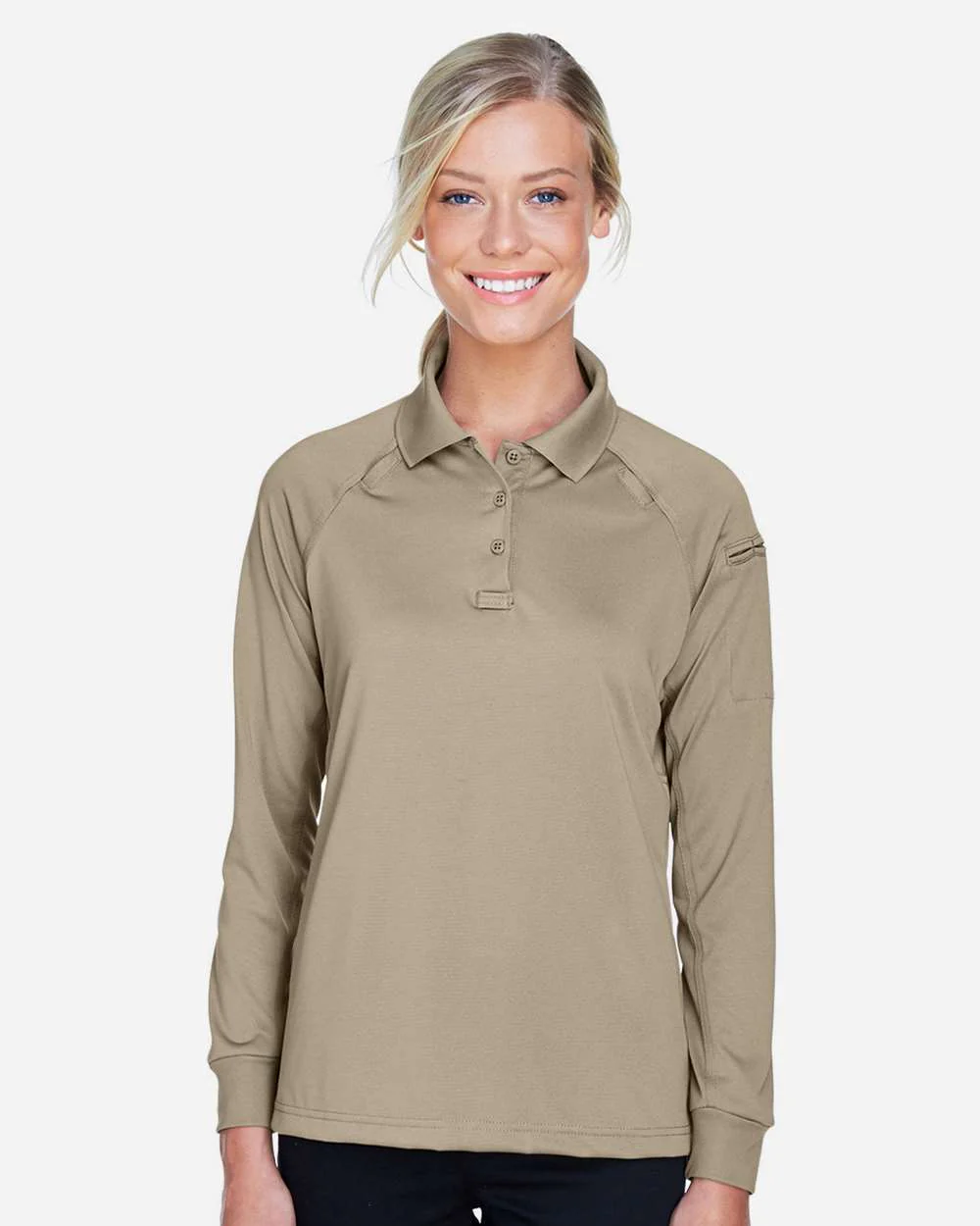 Harriton-M211LW-Women's Advantage Long Sleeve Tactical Polo - Image 24