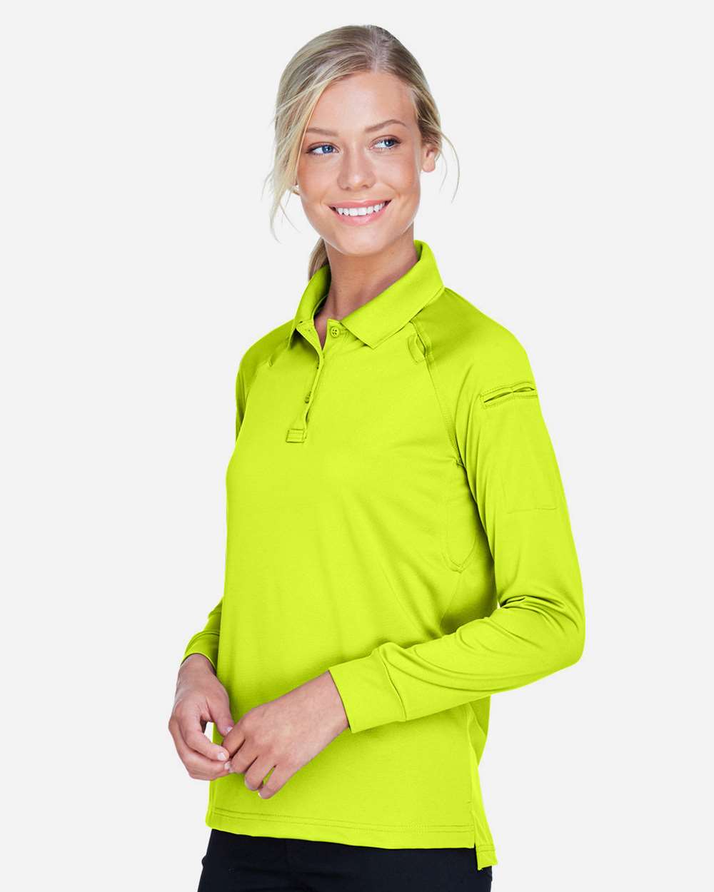 Harriton-M211LW-Women's Advantage Long Sleeve Tactical Polo - Image 35