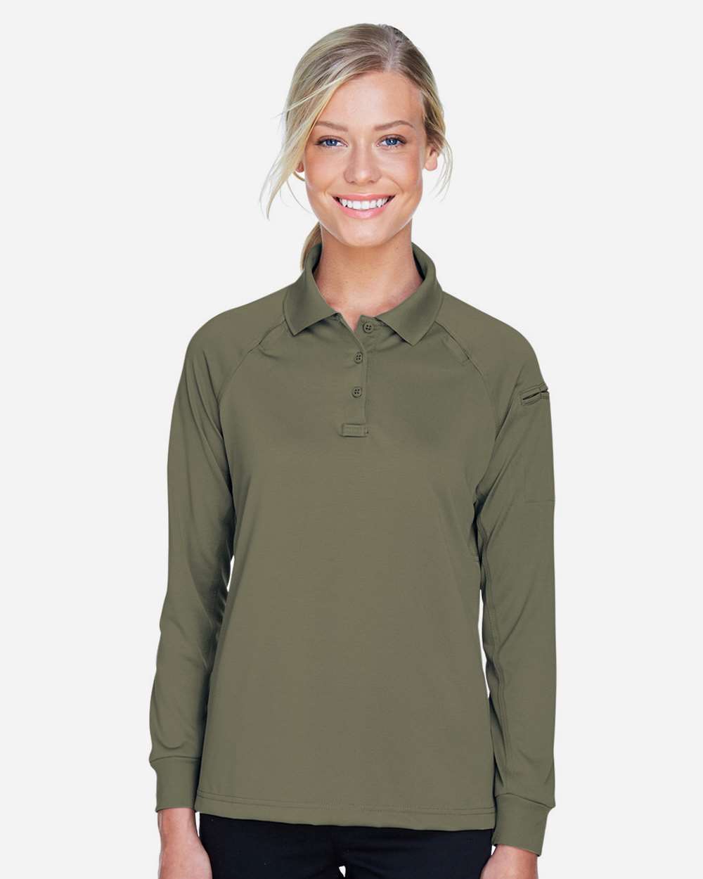 Harriton-M211LW-Women's Advantage Long Sleeve Tactical Polo - Image 39