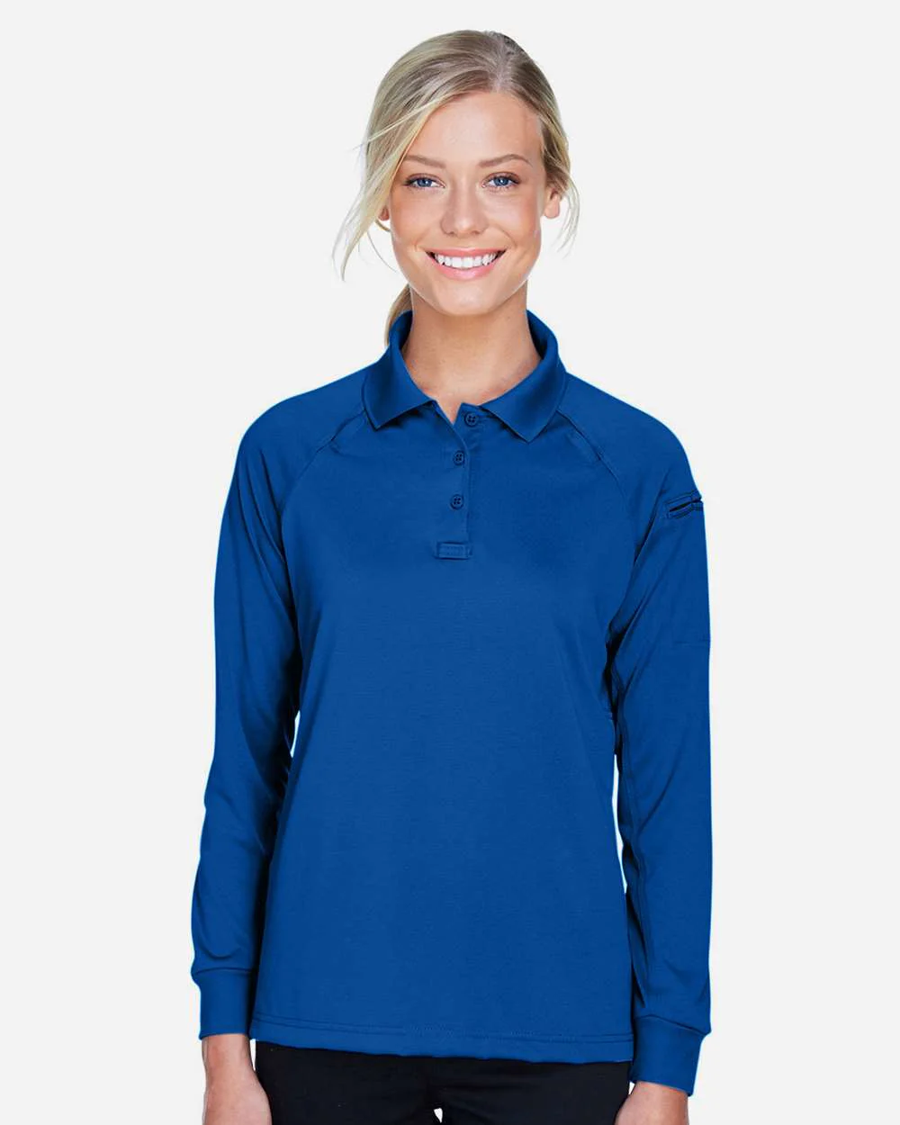 Harriton-M211LW-Women's Advantage Long Sleeve Tactical Polo - Image 44