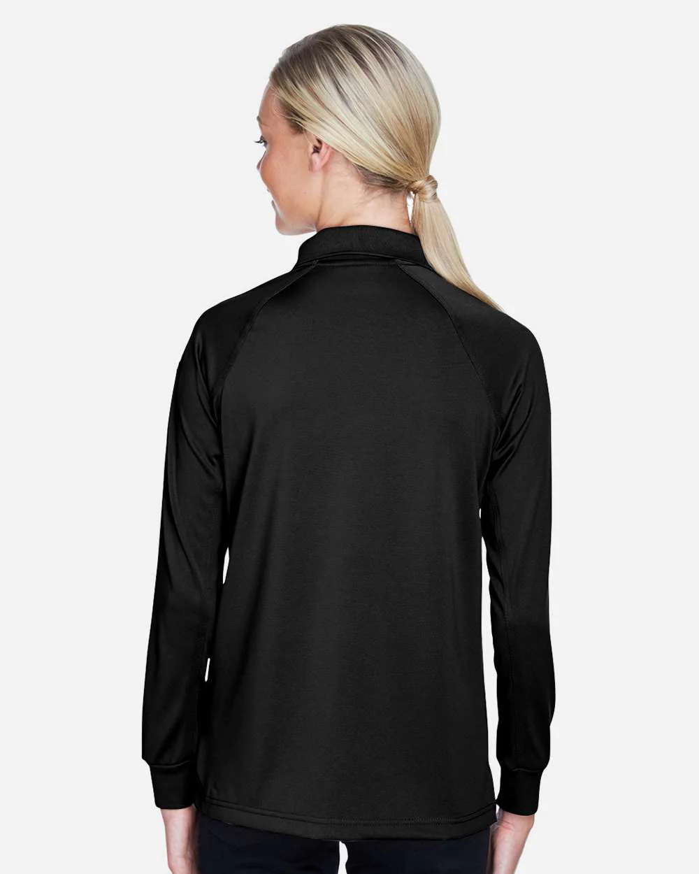 Harriton-M211LW-Women's Advantage Long Sleeve Tactical Polo - Image 5